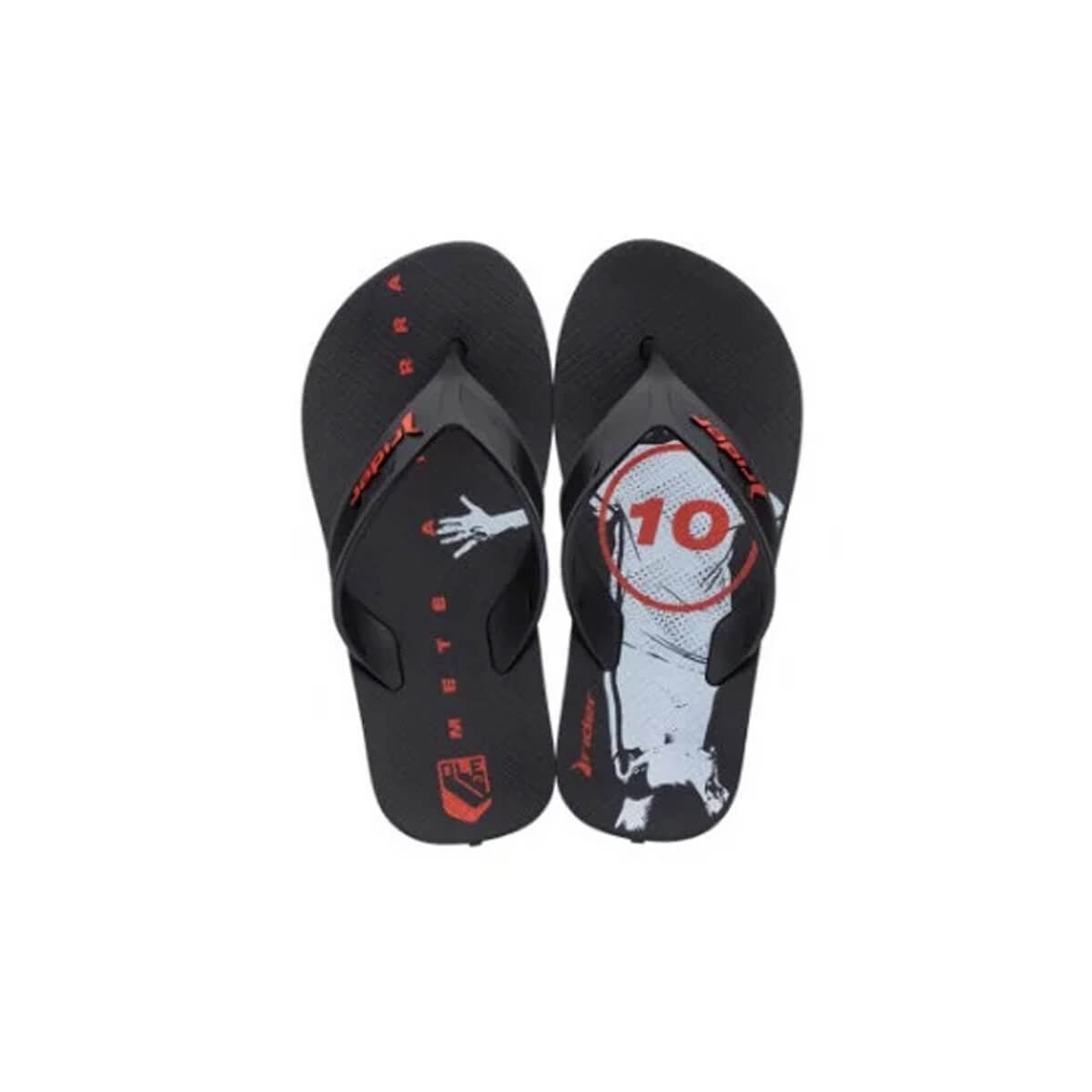 Chinelo Grendene Rider Street Ole Menino 11580 Preto/Preto/Vermelho Chinelo Grendene Rider Street Ole Menino 11580 Preto/Preto/Vermelho