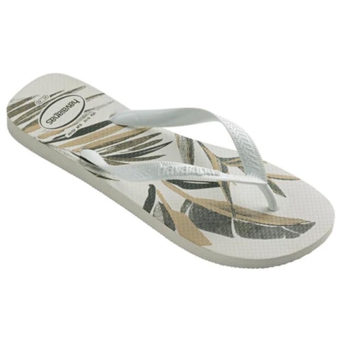 Detalhe - Chinelo Havaianas Aloha Branco