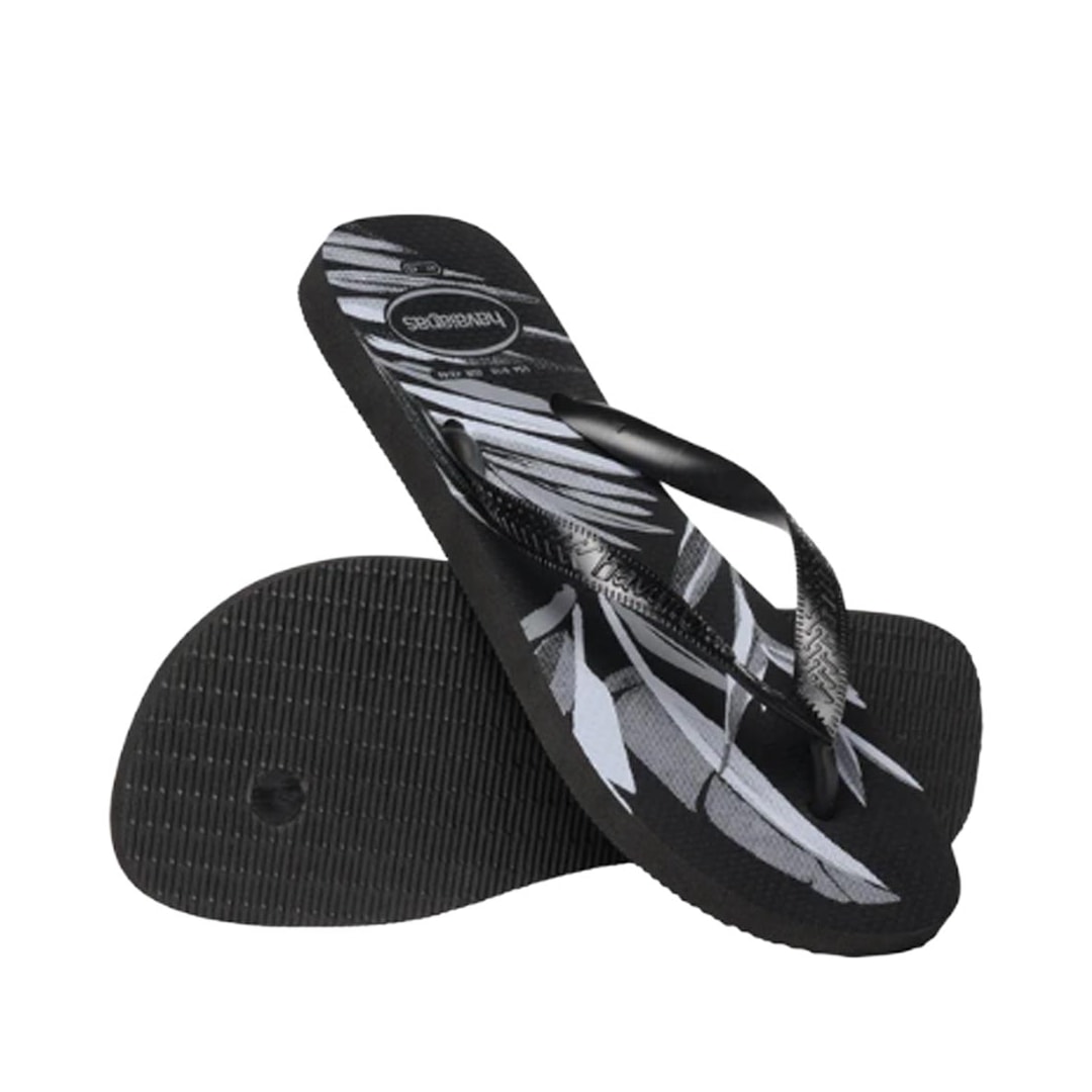 Chinelo Havaianas Aloha Preto/Cinza