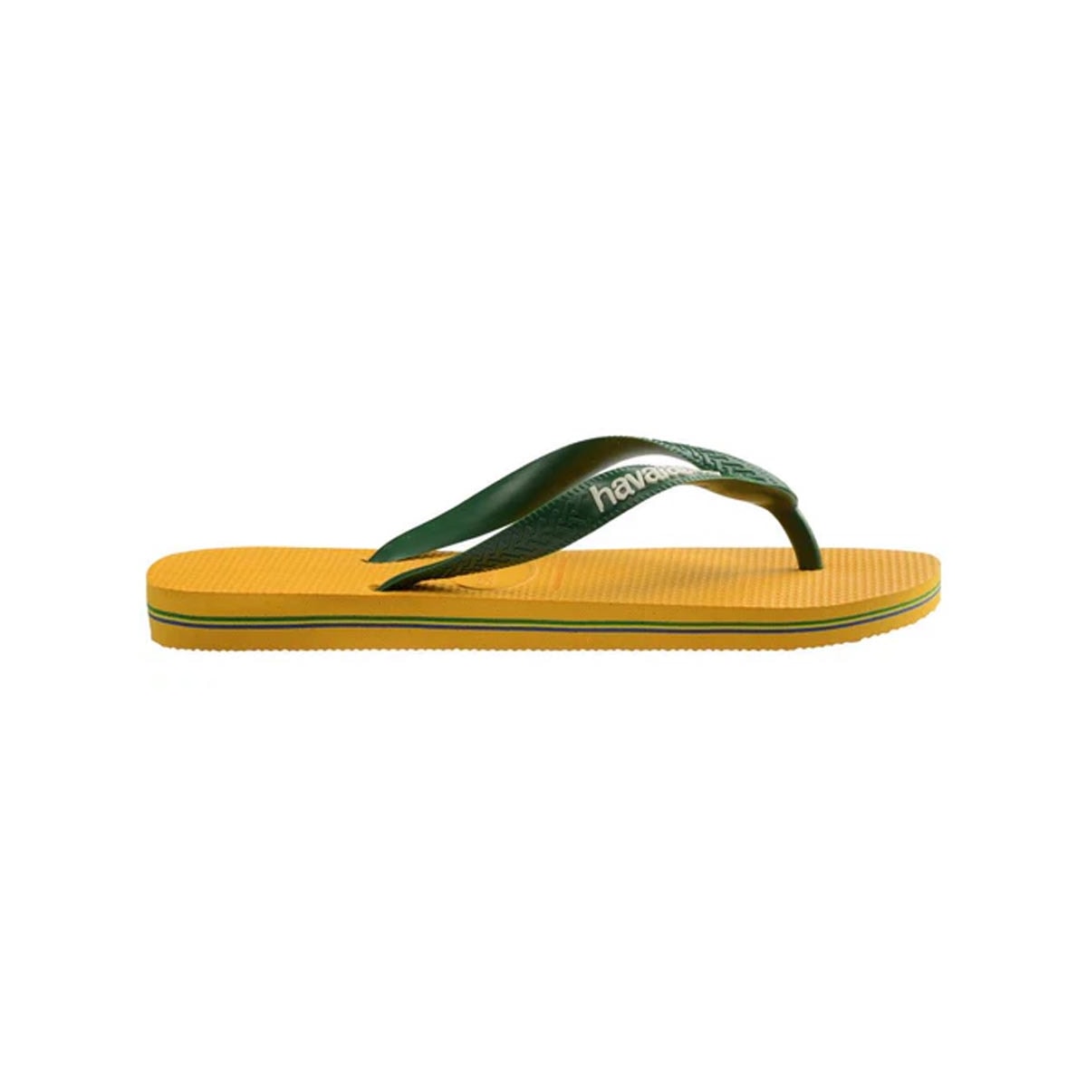 Chinelo Havaianas Brasil Logo Fc Amarelo