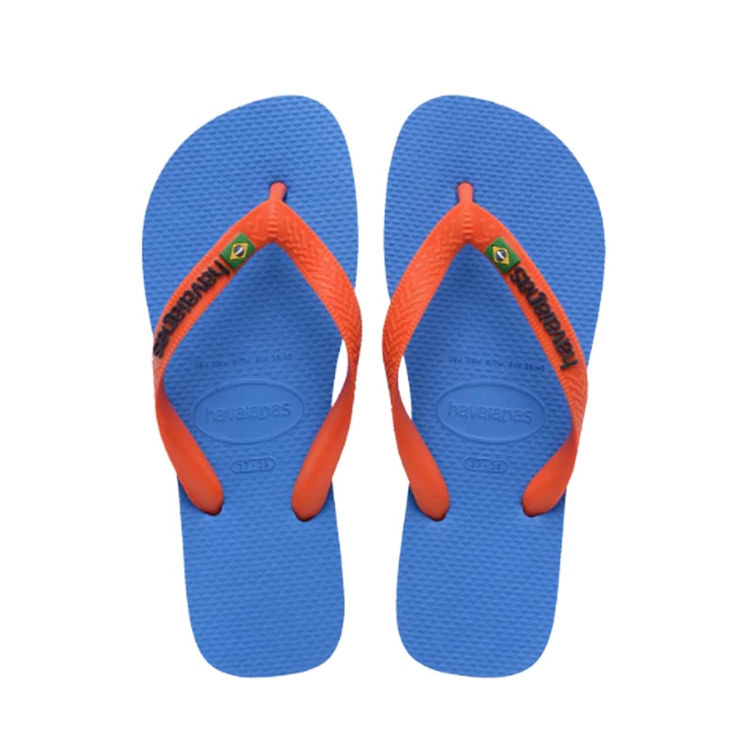 Chinelo Havaianas Brasil Logo Fc Azul Chinelo Havaianas Brasil Logo Fc Azul