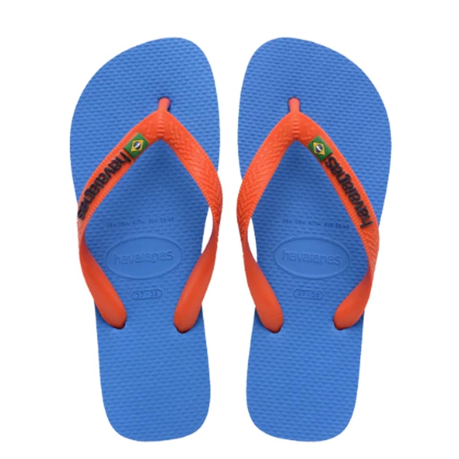Chinelo Havaianas Brasil Logo Fc Azul Chinelo Havaianas Brasil Logo Fc Azul