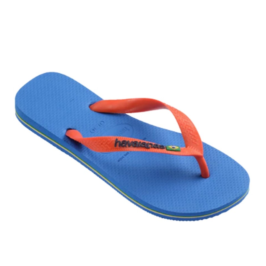 Chinelo Havaianas Brasil Logo Fc Azul