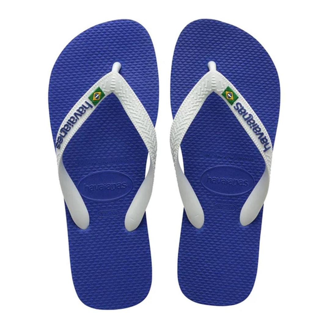 Chinelo Havaianas Brasil Logo Fc Azul Naval