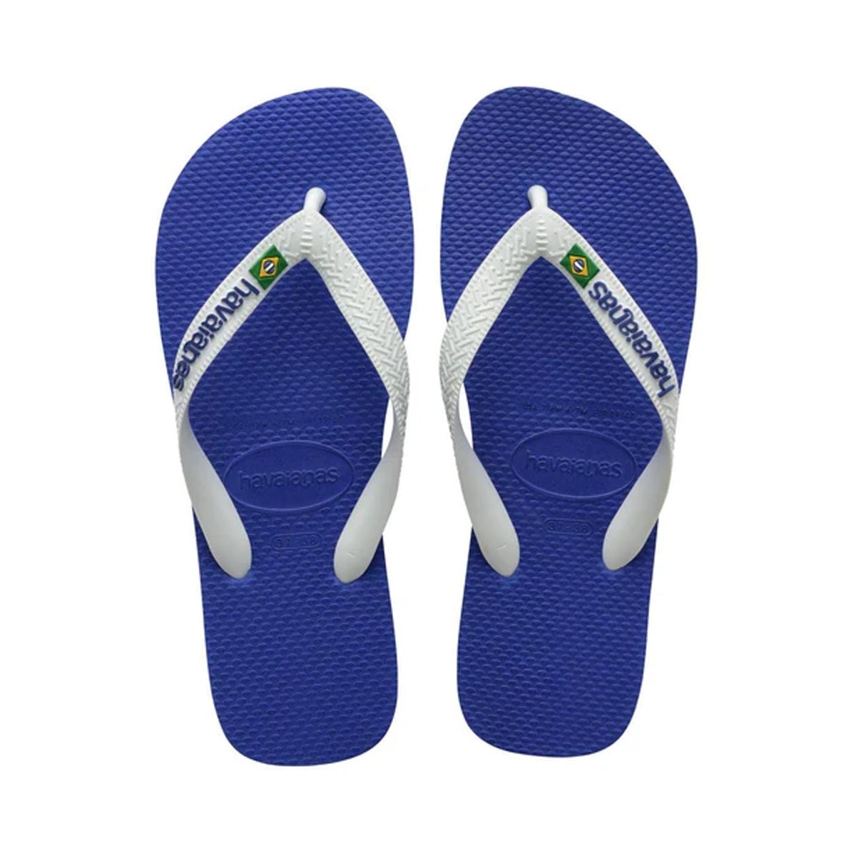 Chinelo Havaianas Brasil Logo Fc Azul Naval
