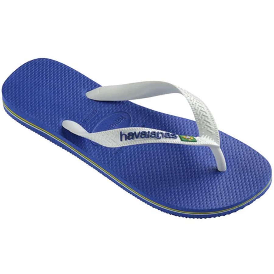 Chinelo Havaianas Brasil Logo Fc Azul Naval