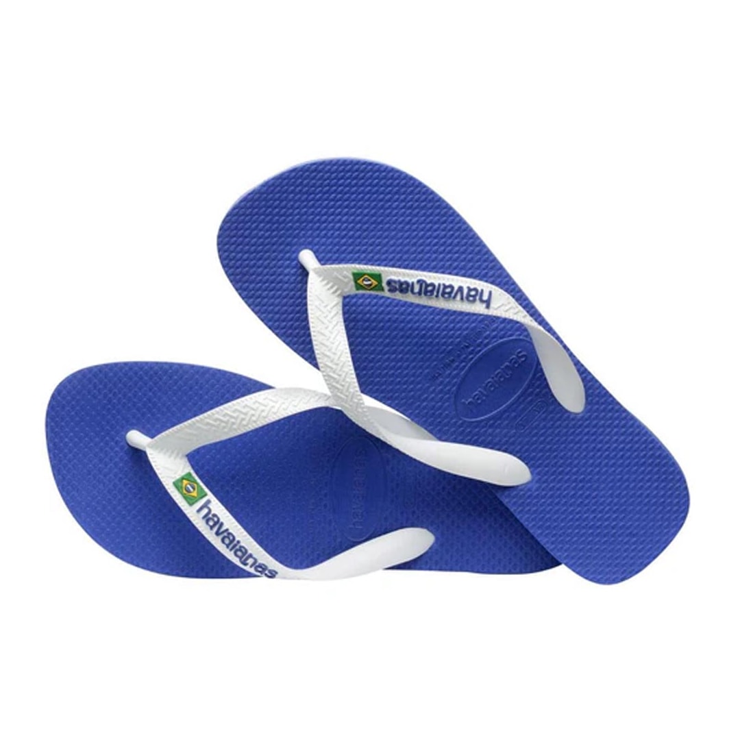 Chinelo Havaianas Brasil Logo Fc Azul Naval