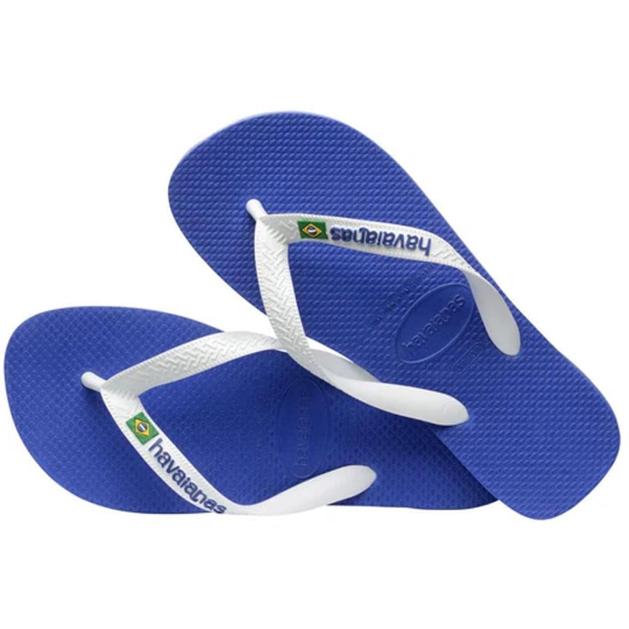 Chinelo Havaianas Brasil Logo Fc Azul Naval Chinelo Havaianas Brasil Logo Fc Azul Naval
