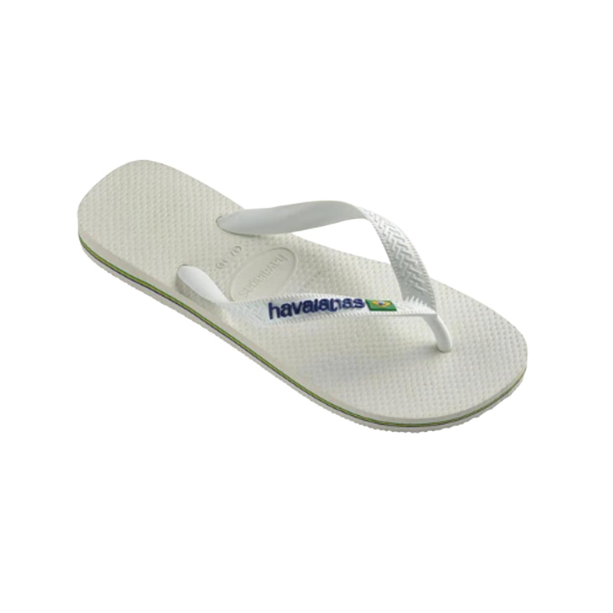 Chinelo Havaianas Brasil Logo Fc Branco Chinelo Havaianas Brasil Logo Fc Branco