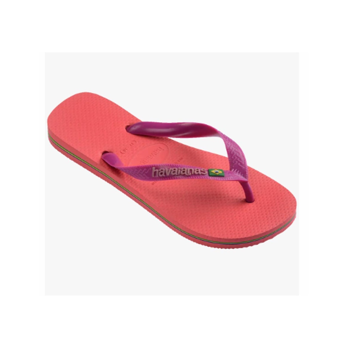 Chinelo Havaianas Brasil Logo Fc Coral Chinelo Havaianas Brasil Logo Fc Coral
