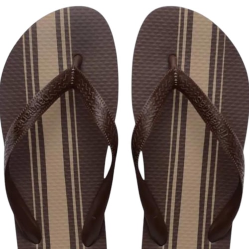 Detalhe - Chinelo Havaianas Color Essential Cafe