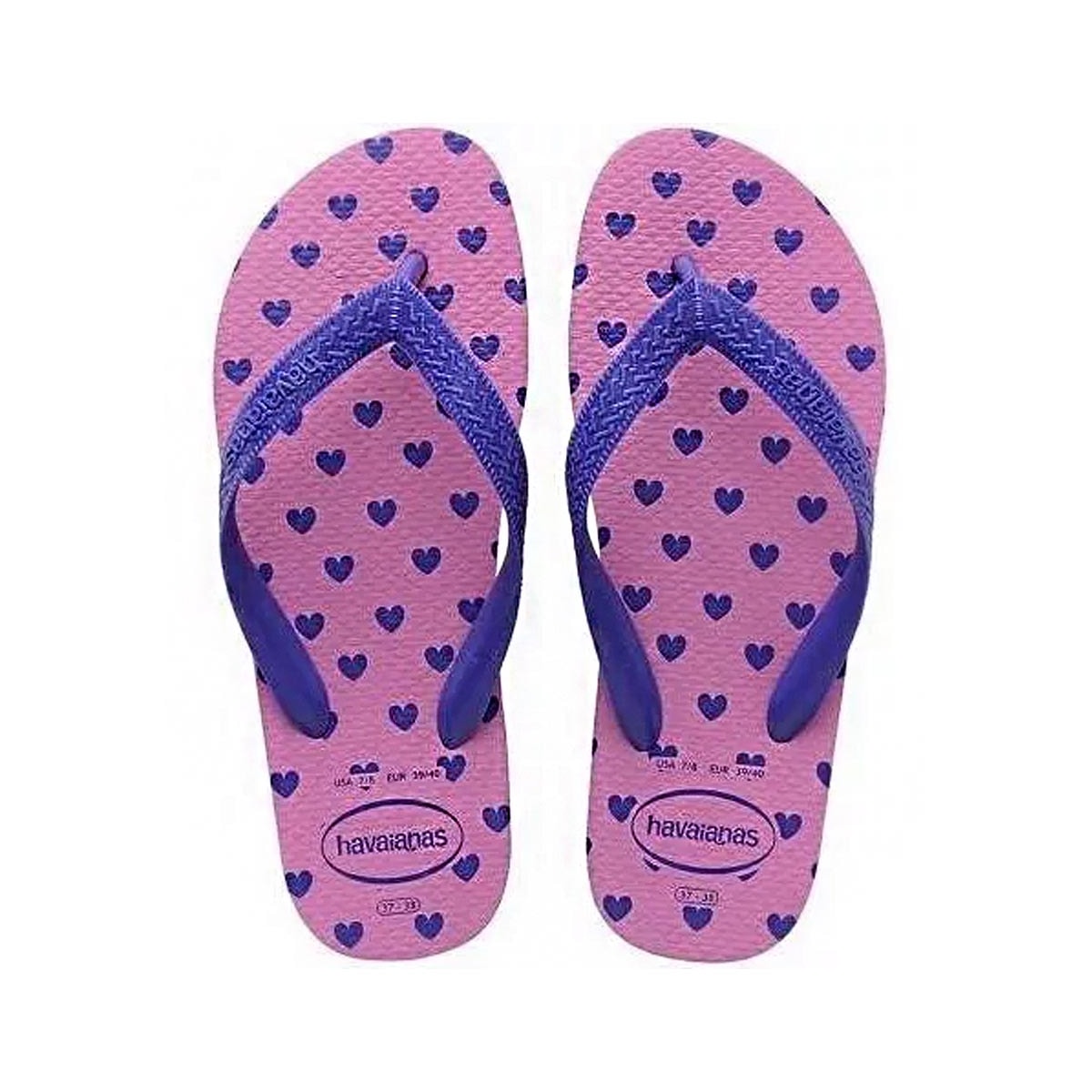 Chinelo Havaianas Color Fun Rosa Batom Chinelo Havaianas Color Fun Rosa Batom