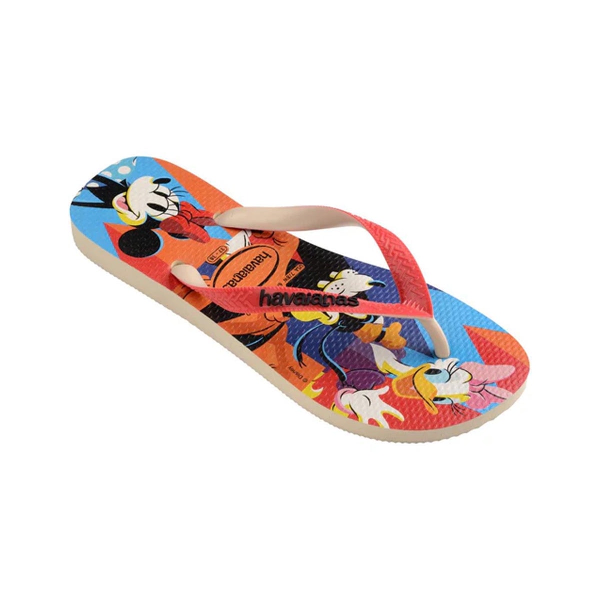 Chinelo Havaianas De Dedo Disney Stylish Bege Palha Chinelo Havaianas De Dedo Disney Stylish Bege Palha