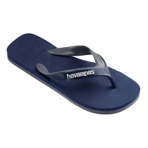 Detalhe - Chinelo Havaianas De Dedo Dual Marinho