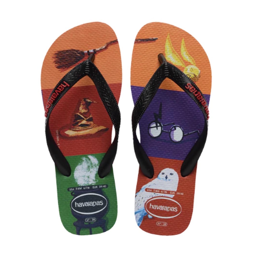 Chinelo Havaianas De Dedo Harry Potter Preto Chinelo Havaianas De Dedo Harry Potter Preto