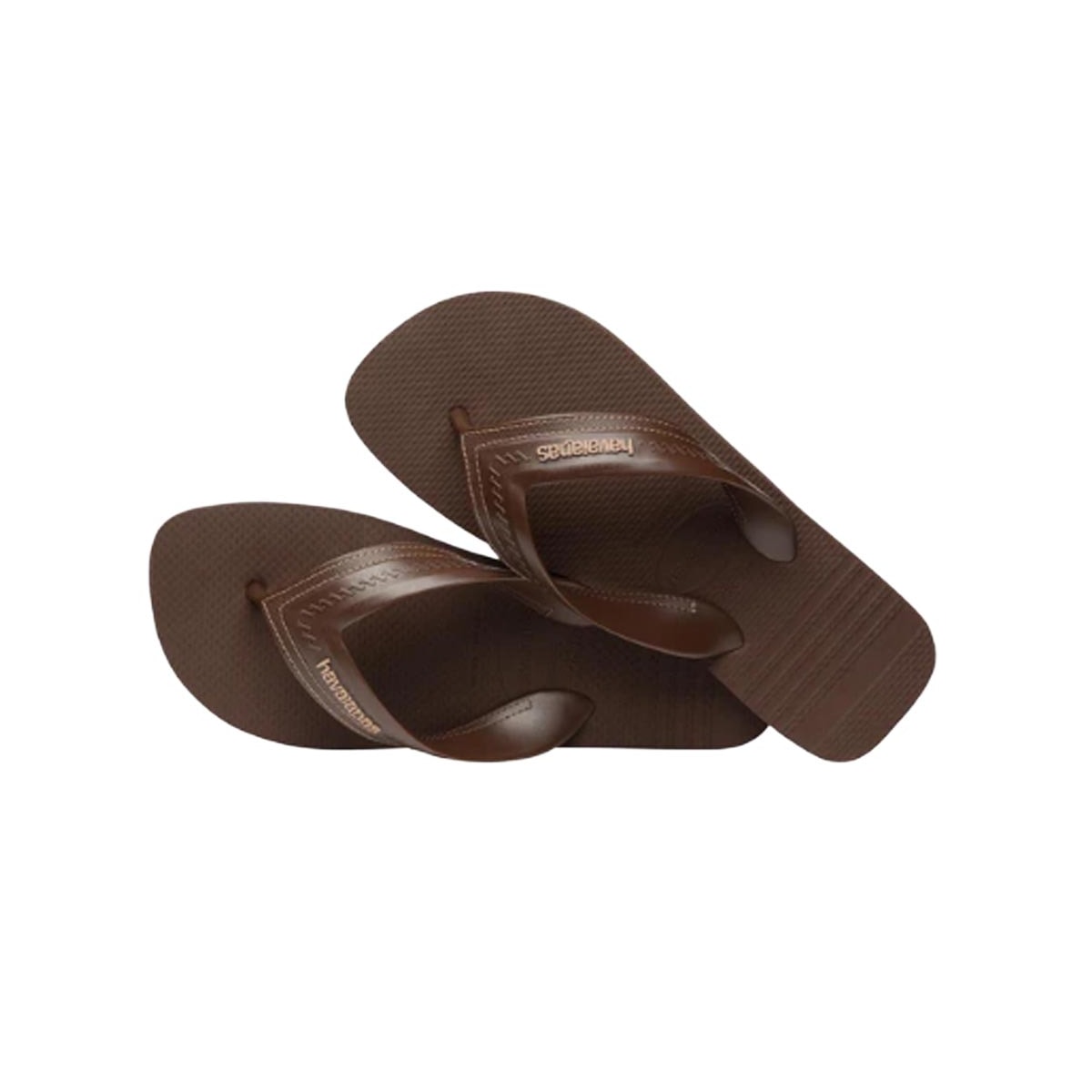 Chinelo Havaianas De Dedo Hybrid Be Cafe