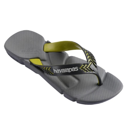 Detalhe - Chinelo Havaianas De Dedo Power 2.0 Cinza Aço