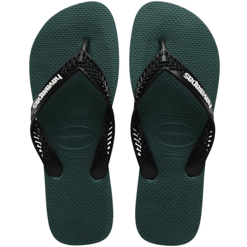 Chinelo Havaianas De Dedo Power Light Solid Verde Pantanal