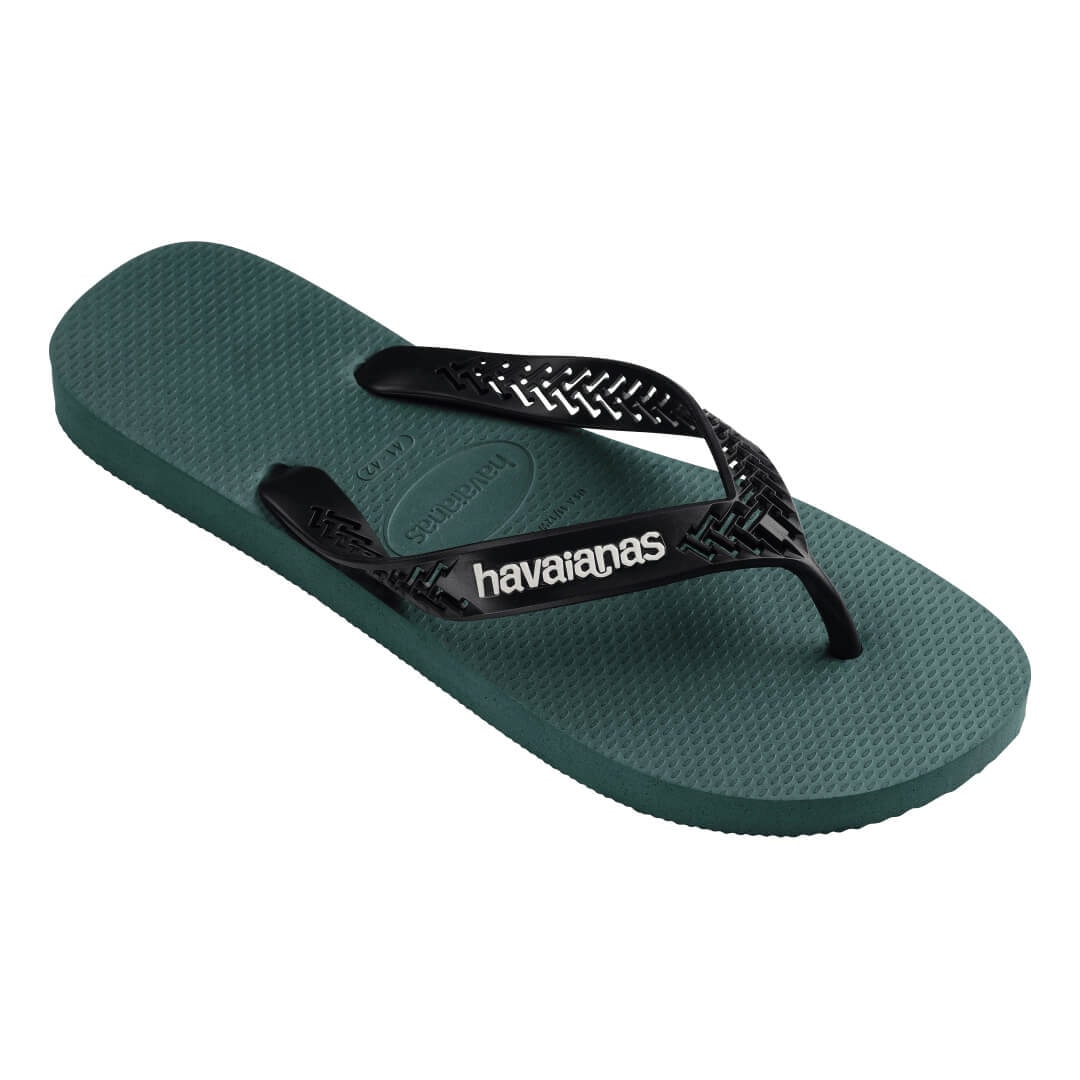 Chinelo Havaianas De Dedo Power Light Solid Verde Pantanal