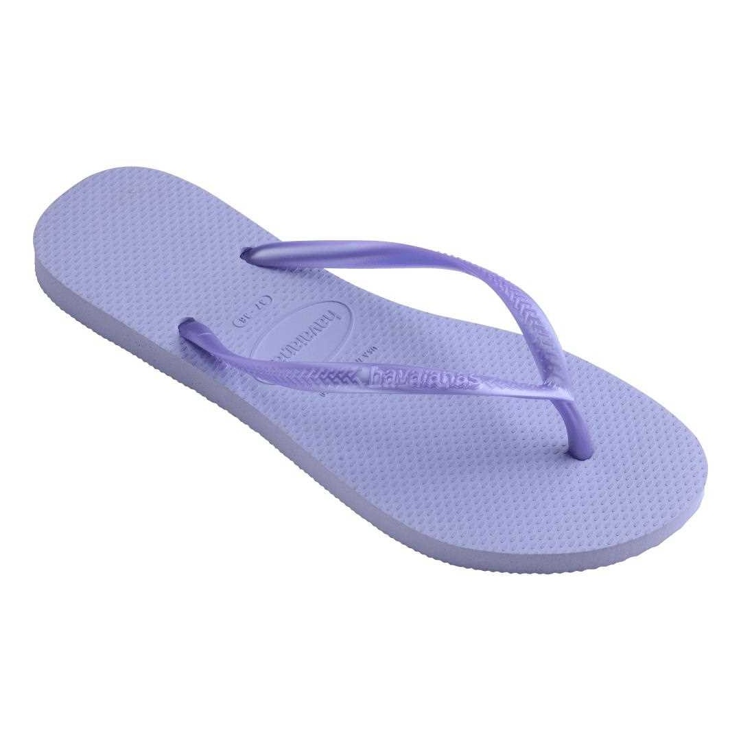 Chinelo Havaianas De Dedo Slim Brisa Lilas
