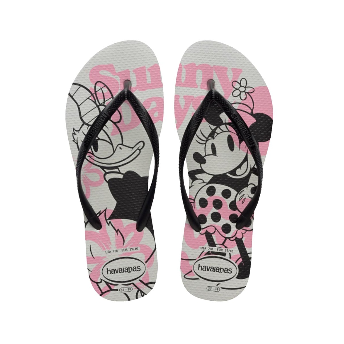 Chinelo Havaianas De Dedo Slim Disney Branco Chinelo Havaianas De Dedo Slim Disney Branco