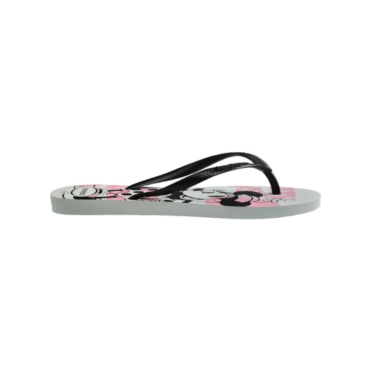 Chinelo Havaianas De Dedo Slim Disney Branco