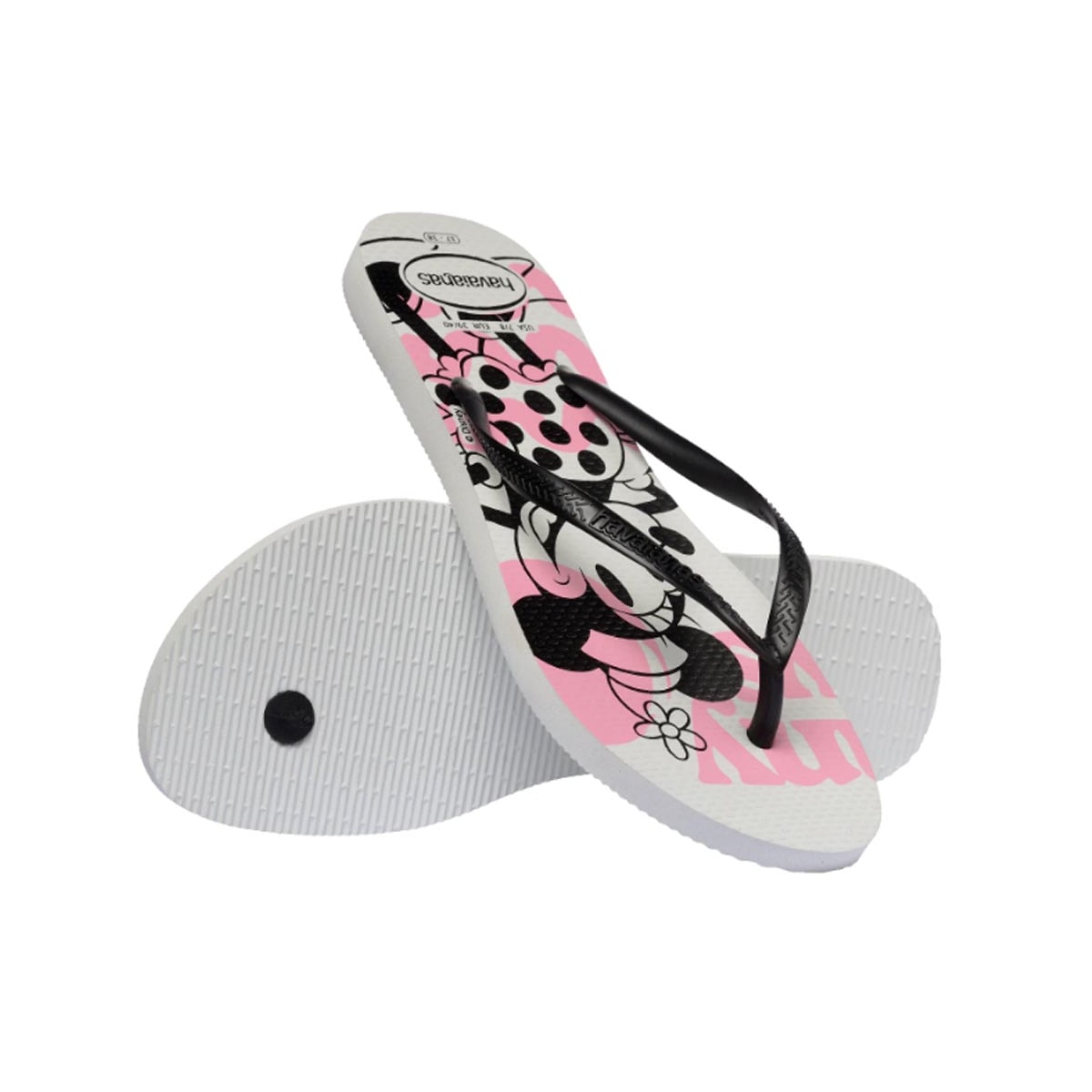 Chinelo Havaianas De Dedo Slim Disney Branco Chinelo Havaianas De Dedo Slim Disney Branco