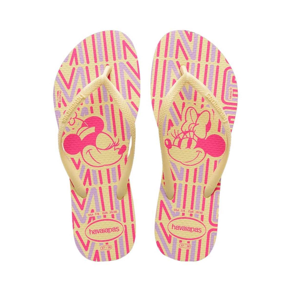 Chinelo Havaianas De Dedo Slim Disney Buttercream Chinelo Havaianas De Dedo Slim Disney Buttercream