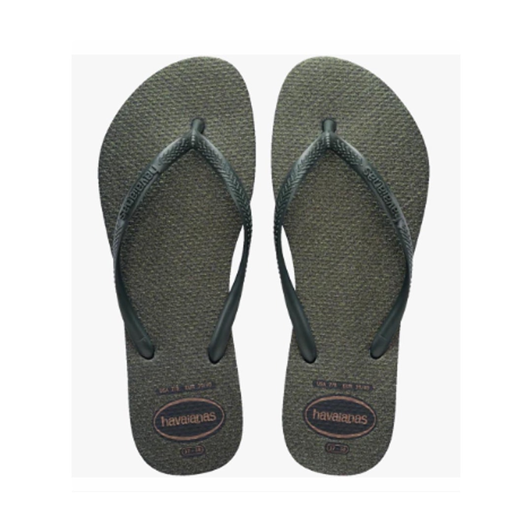 Chinelo Havaianas De Dedo Slim Gloss Q26043 Verde Olive Chinelo Havaianas De Dedo Slim Gloss Q26043 Verde Olive