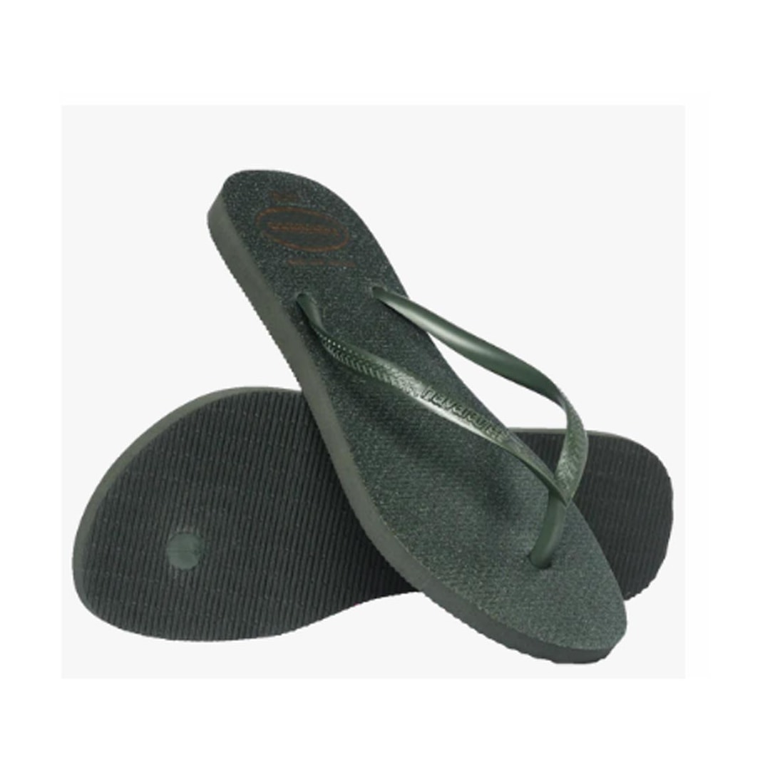 Chinelo Havaianas De Dedo Slim Gloss Q26043 Verde Olive Chinelo Havaianas De Dedo Slim Gloss Q26043 Verde Olive