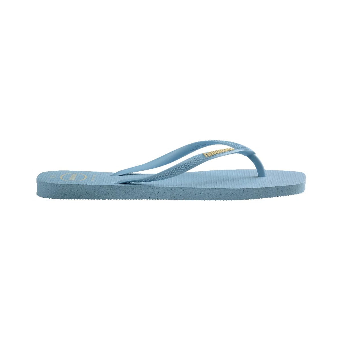Chinelo Havaianas De Dedo Slim Logo Popup Azul Lavanda Chinelo Havaianas De Dedo Slim Logo Popup Azul Lavanda