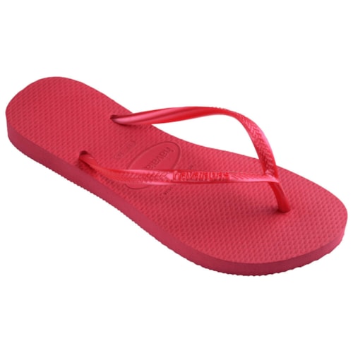 Chinelo Havaianas De Dedo Slim Pink Fever