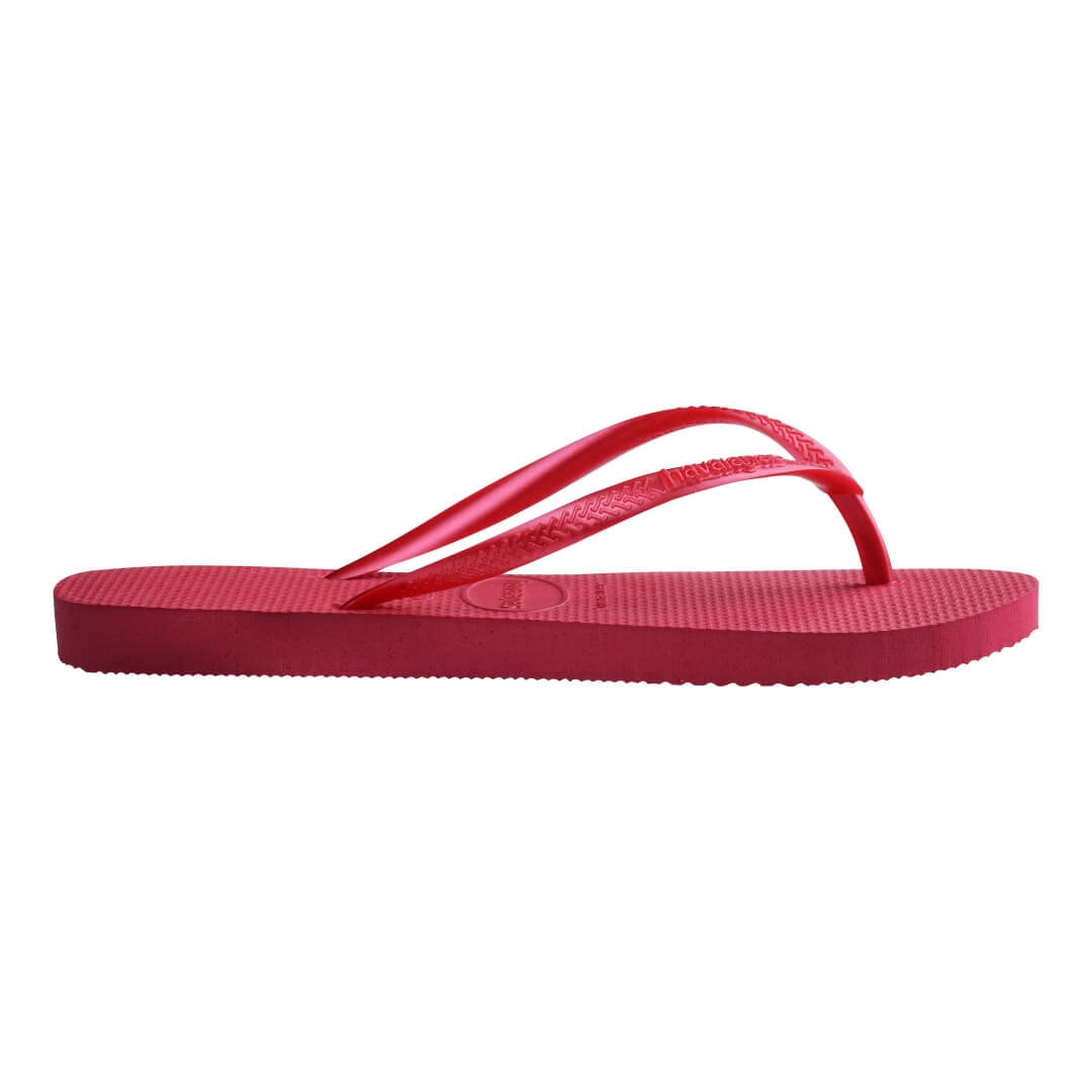 Chinelo Havaianas De Dedo Slim Pink Fever