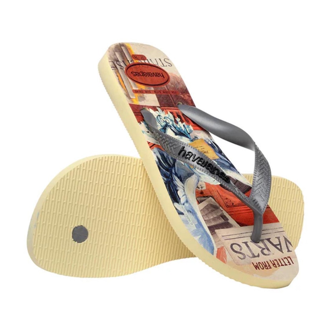 Chinelo Havaianas De Dedo Top Warner Class Buttercream Chinelo Havaianas De Dedo Top Warner Class Buttercream