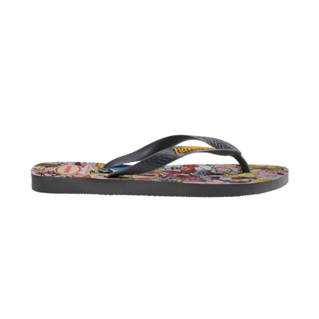 Chinelo Havaianas De Dedo Top Warner Class Cinza Aço