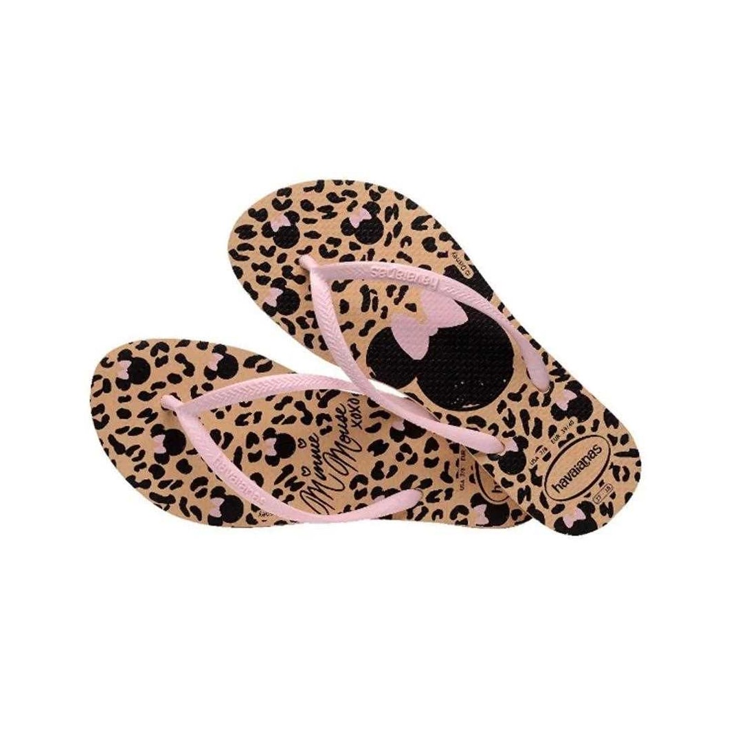 Chinelo Havaianas Disney Dourado