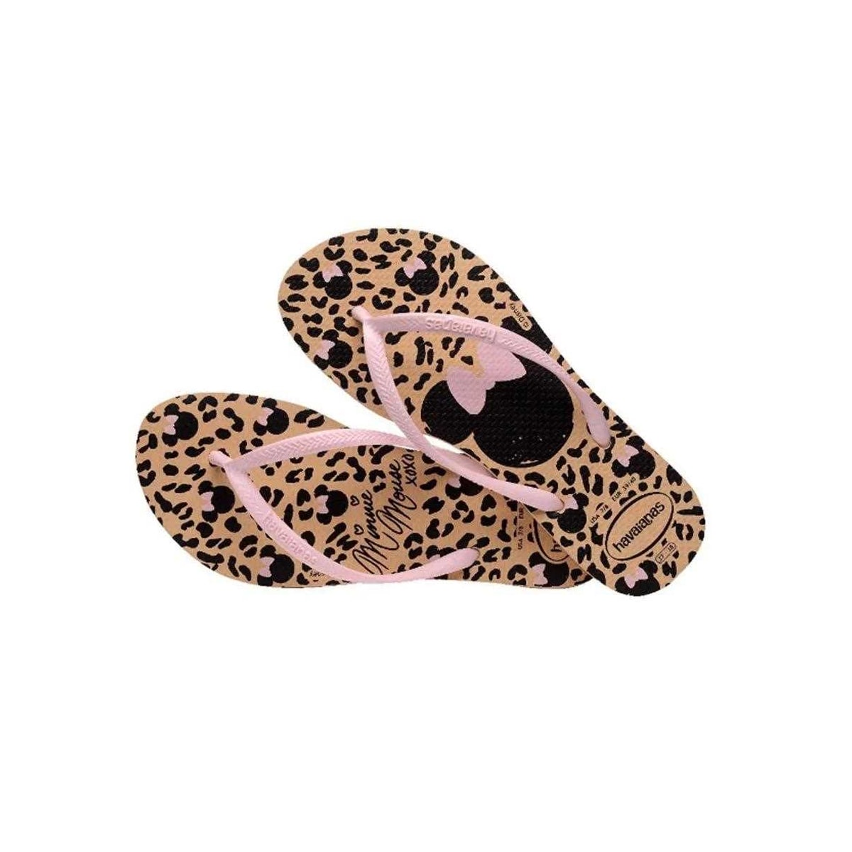 Chinelo Havaianas Disney Dourado Chinelo Havaianas Disney Dourado