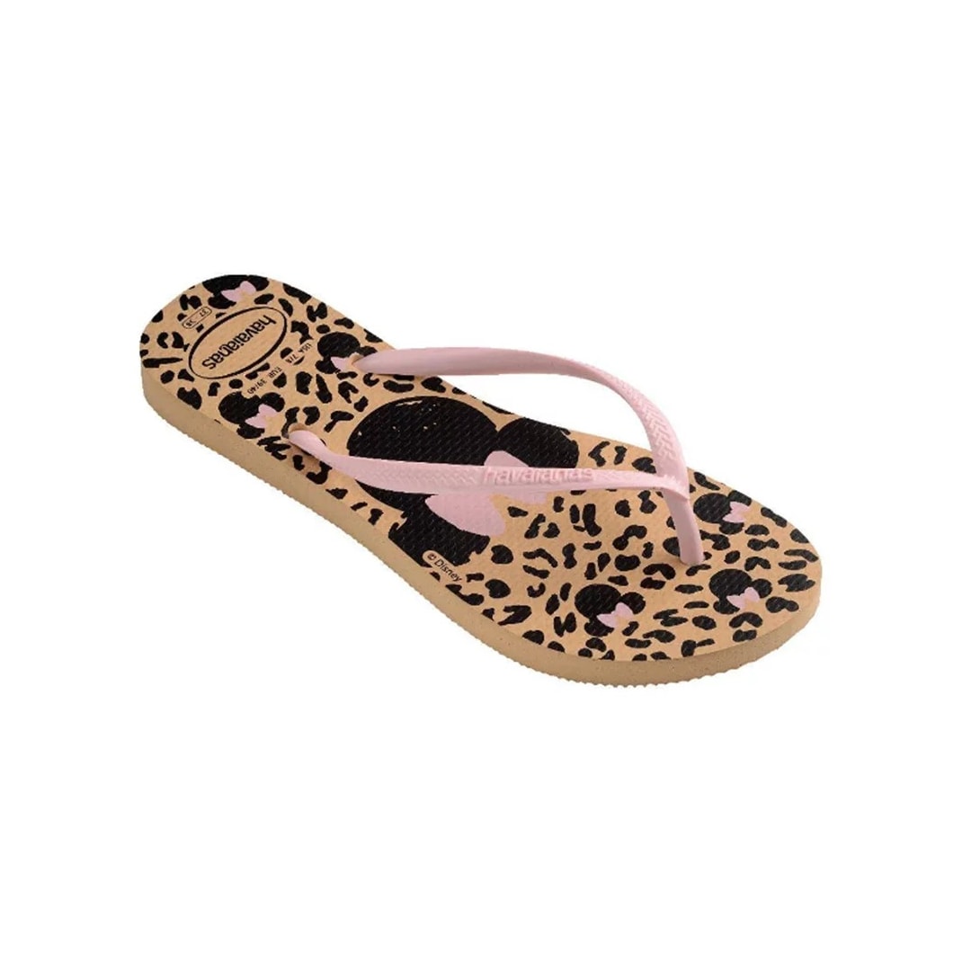 Chinelo Havaianas Disney Dourado