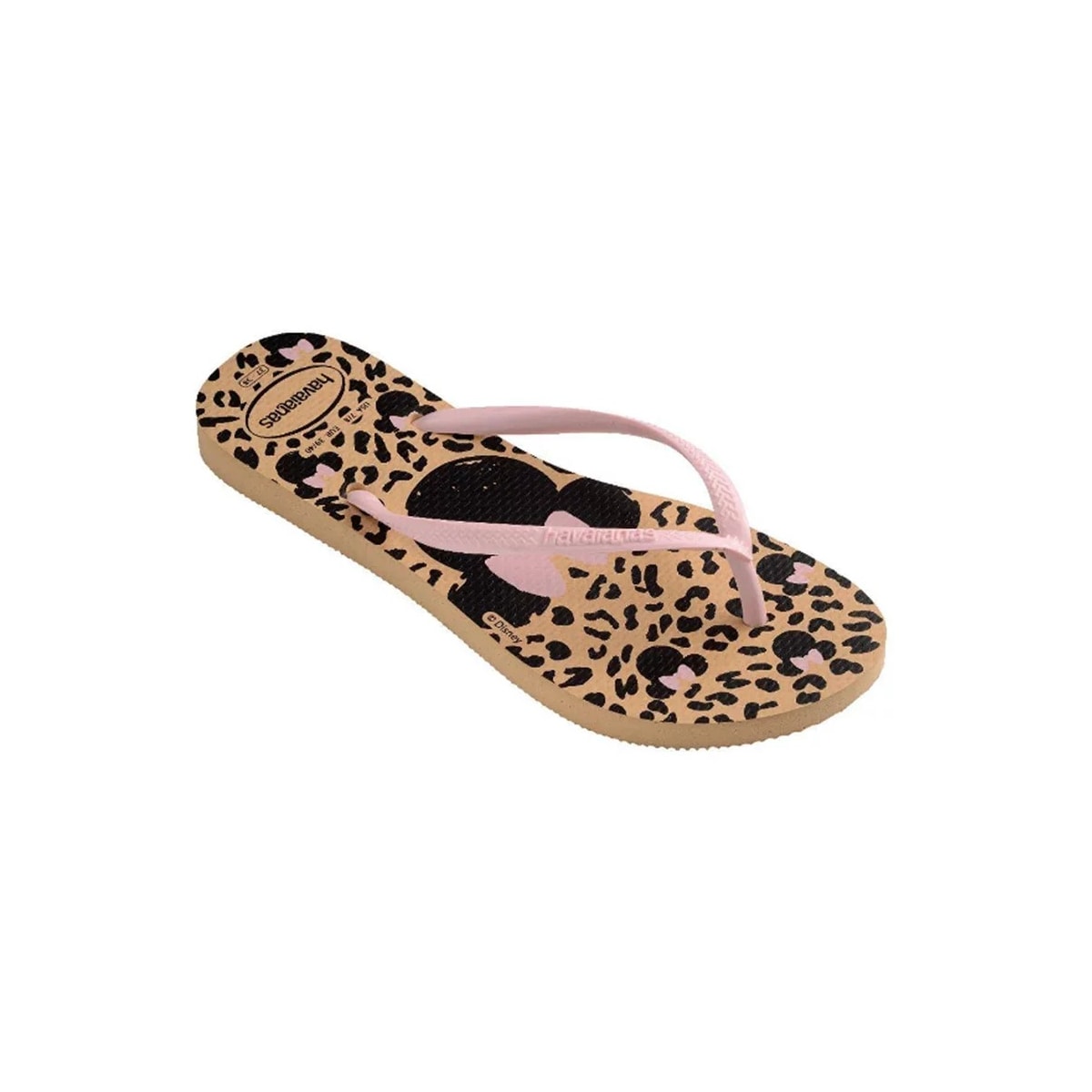 Chinelo Havaianas Disney Dourado
