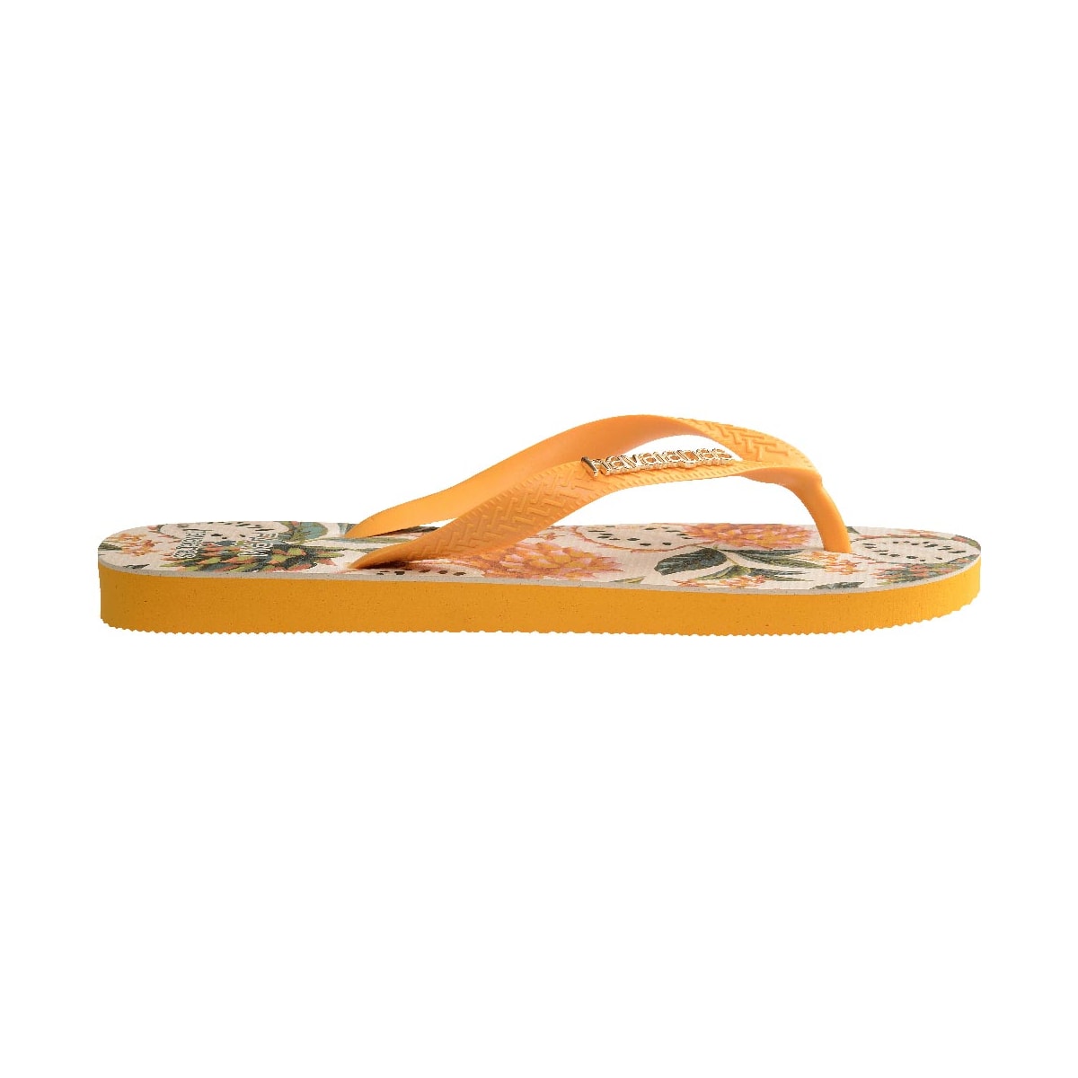 Chinelo Havaianas Farm Biriba Amarelo Chinelo Havaianas Farm Biriba Amarelo