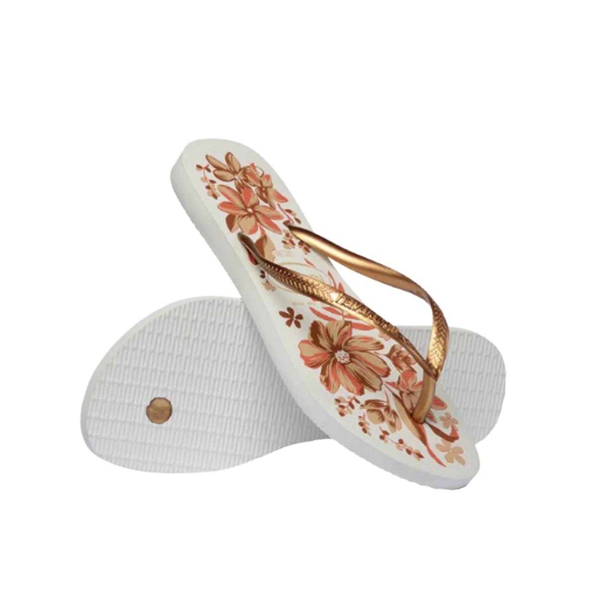 Chinelo Havaianas Feminino De Dedo Organic Branco Chinelo Havaianas Feminino De Dedo Organic Branco