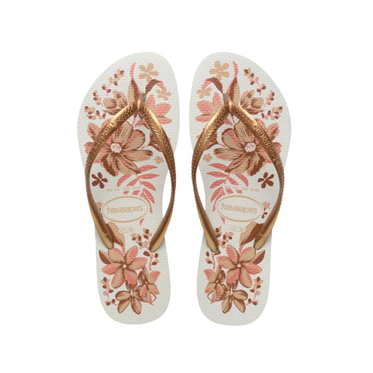 Chinelo Havaianas Feminino De Dedo Organic Branco Chinelo Havaianas Feminino De Dedo Organic Branco