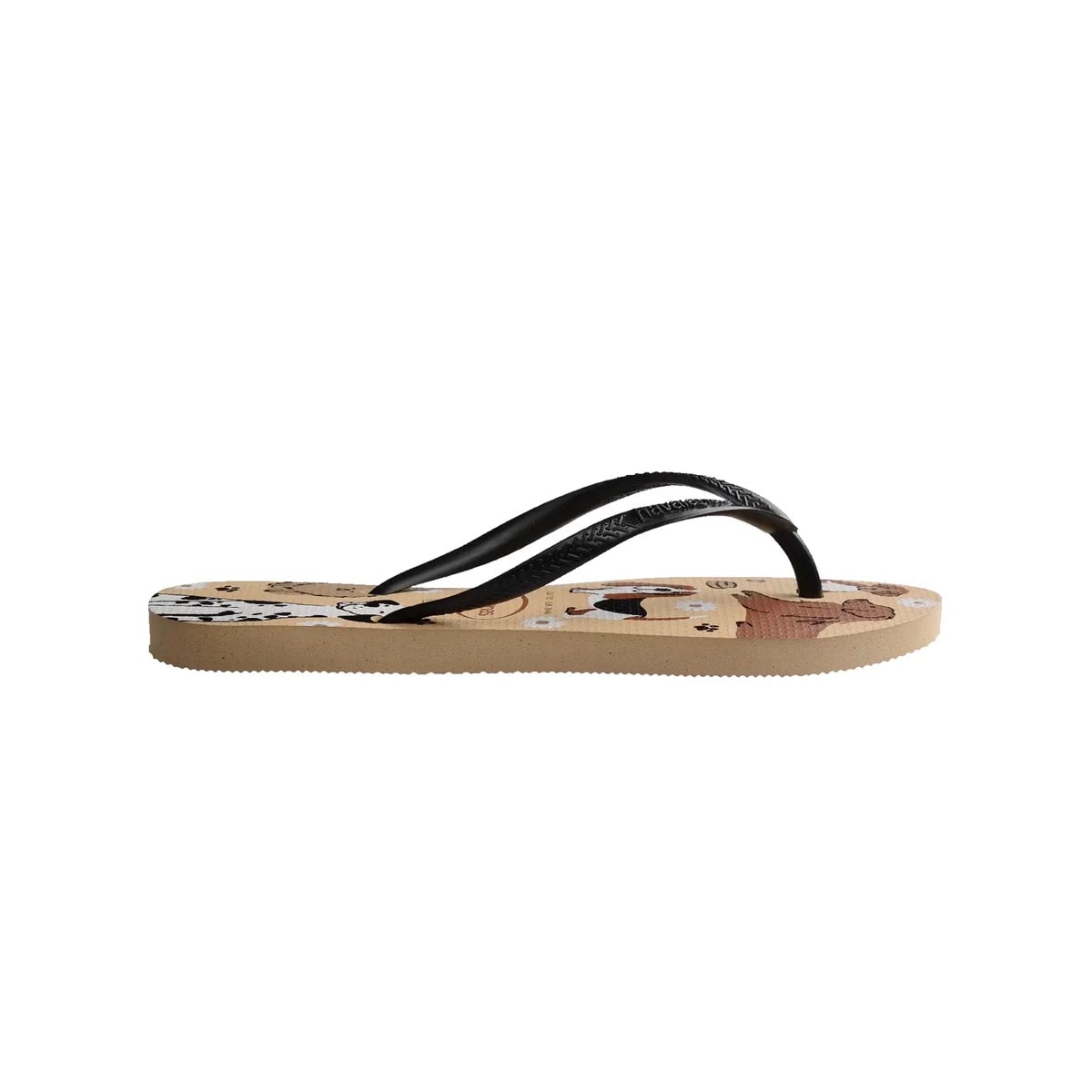 Chinelo Havaianas Feminino De Dedo Slim Pets Dourado Chinelo Havaianas Feminino De Dedo Slim Pets Dourado