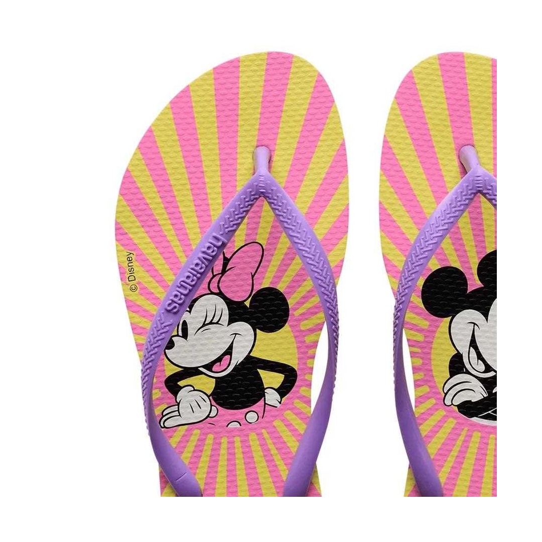 Chinelo Havaianas Feminino Disney Amarelo Pixel Chinelo Havaianas Feminino Disney Amarelo Pixel