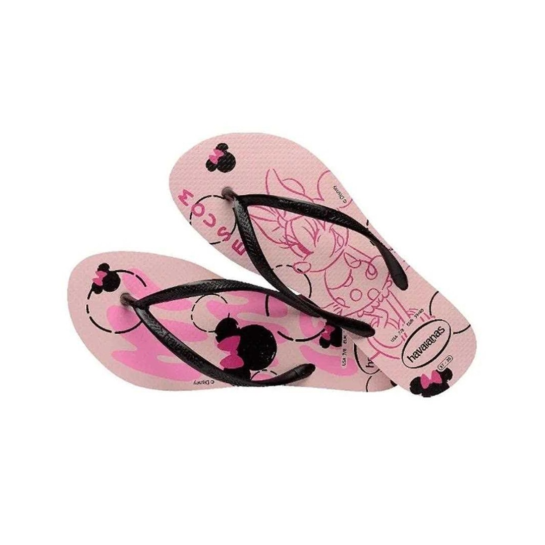Chinelo Havaianas Feminino Disney Rosa Peonia Chinelo Havaianas Feminino Disney Rosa Peonia