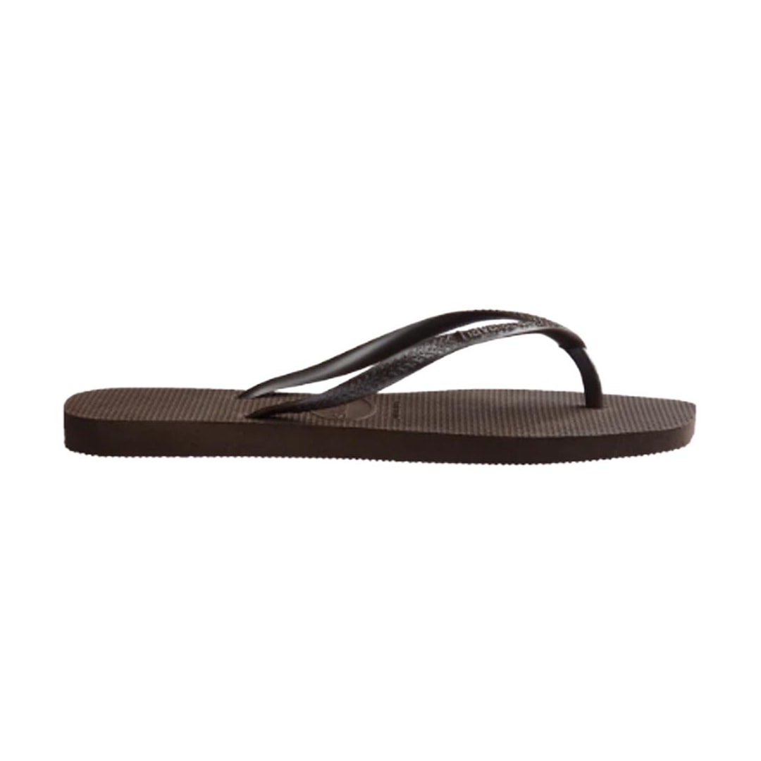 Chinelo Havaianas Feminino Slim Square Cafe
