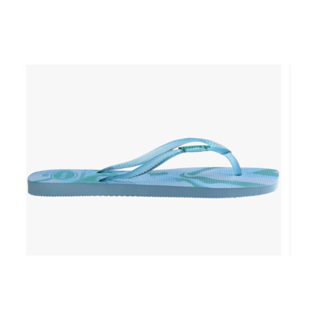 Chinelo Havaianas Feminino Slim Square Jelly Azul Lavanda Chinelo Havaianas Feminino Slim Square Jelly Azul Lavanda