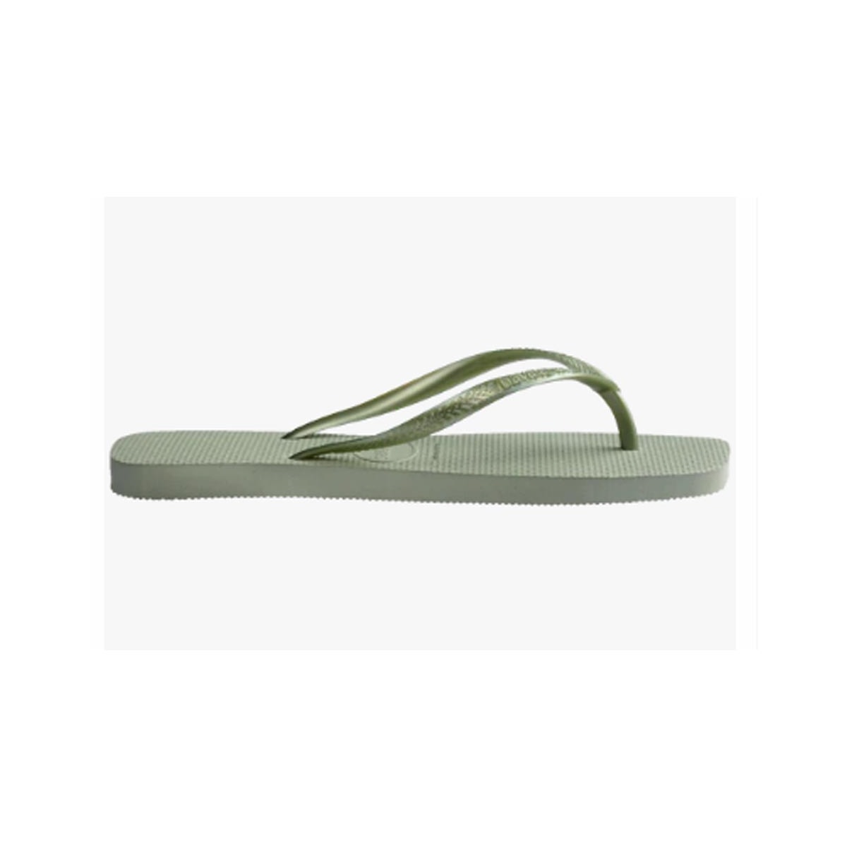 Chinelo Havaianas Feminino Slim Square Smoke Green Chinelo Havaianas Feminino Slim Square Smoke Green