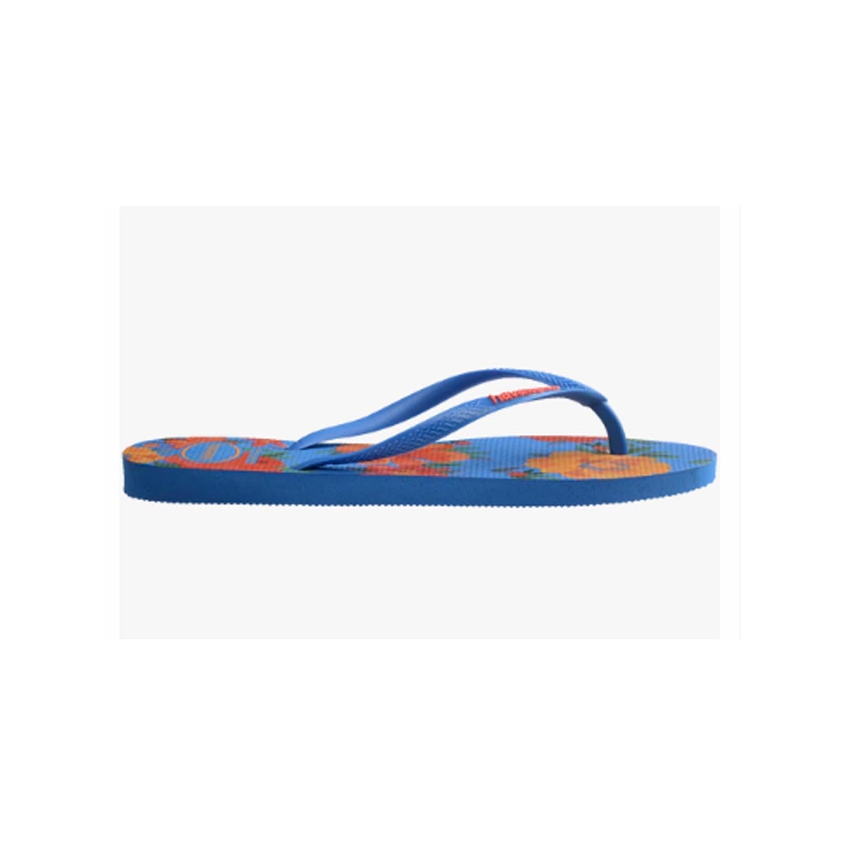 Chinelo Havaianas Feminino Slim Summer Bliss Azul Brilhante Chinelo Havaianas Feminino Slim Summer Bliss Azul Brilhante