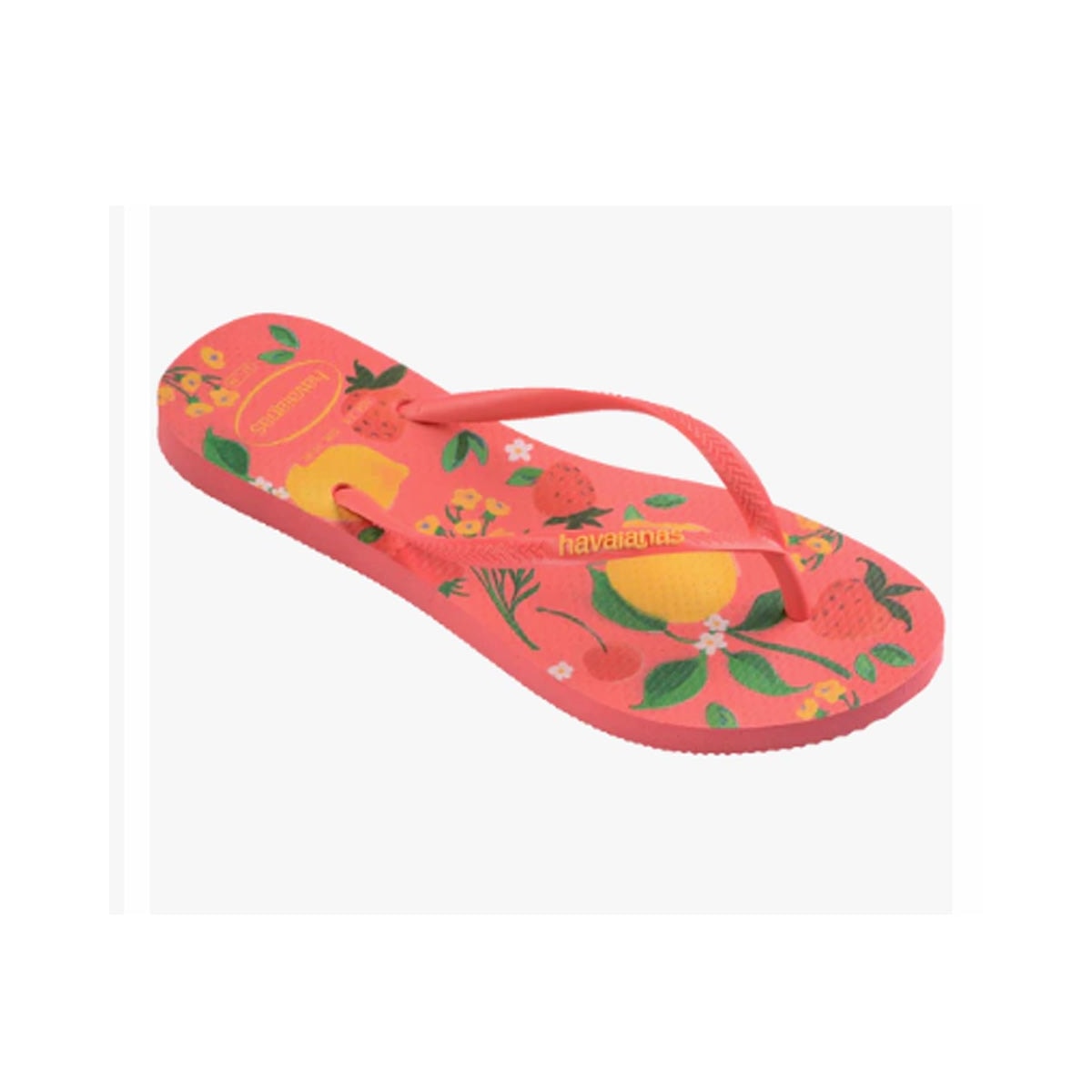 Chinelo Havaianas Feminino Slim Summer Bliss Coral Tropical Chinelo Havaianas Feminino Slim Summer Bliss Coral Tropical